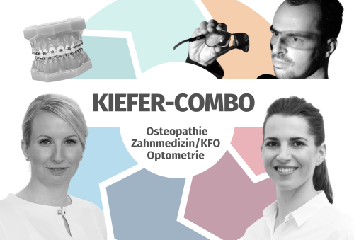 Kiefer-Combo: Osteopathie, Zahnmedizin/KFO und Optometrie